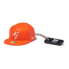 オレンジ ORANGE NEW ERA 59FIFTY MINIATURE SWING COLLECTION COLOR VARIATIONS ガチャガチャ キーホルダー ニューエラ バンダイ ニューエラ 59FIFTY ミニチュアスイングコレクション
