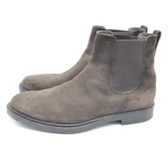 【中古】Tod's スエードサイドゴアブーツ 26cm ブラウン トッズ[17]のサムネイル