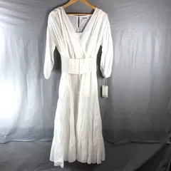 スナイデル Snidel ワンピース ロング 綿100％ タグ付き インナー付き 白 1サイズ 923720