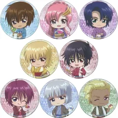 【中古】バッジ・ビンズ 全8種セット 「機動戦士ガンダムSEED FREEDOM×極楽湯・RAKU SPA トレーディング缶バッジ ミニキャラver.」