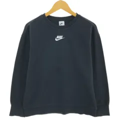 【希少】ナイキ 00s スウェット ワンポイント プルオーバー ブラック L NIKE - 【希少】ナイキ 00s スウェット ワンポイント プル