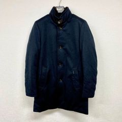 ▼【極美品】MooRER/ムーレー BOND-FUR-CS カシミア コート ネイビーブルー S59962900807
