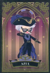 【中古】キャラカード アズール・アーシェングロット 「ディズニー ツイステッドワンダーランド トレーディング箔押しカードコレクション(マスカレードドレスver.)」