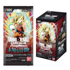 [신품] 트레이딩 카드 O BANDAI (반다이) 드래곤 볼 슈퍼 카드 게임 퓨전 월드 부스터 팩 알 수없는 모험 [FB05] (1BOX24 팩 포함) 정규품 카드 장난감 일본어 버전 DRAGONBALL SU