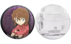 【中古】バッジ・ピンズ 灰原哀 「名探偵コナン コレクタブル缶バッジ」 ユニバーサル・スタジオ・ジャパン 2020限定