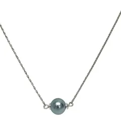 Christian Dior ディオール ネックレス ジュエリー アクセサリー 小物 メタル 真珠 シルバー