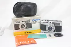 【美品　整備済】オーカー色 Canon Demi C　50 + 28mmレンズ 使いやすさはピカイチ！ CANON Demi C 映りも優秀です