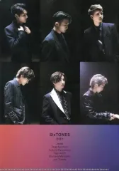 【中古】クリアファイル [単品] SixTONES A5クリアファイルC 「CD CITY 通常盤」 CDショップ＆オンラインショップ先着購入特典