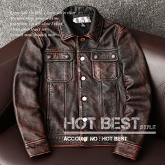 上質革ジャン メンズ　カウハイド　牛革　サードタイプ Gジャン ライダース レザージャケット  557 3rd Type 植物鞣し革 上質 メンズ レザー ジャケット カウハイド 牛革 ヴィンテージ加工