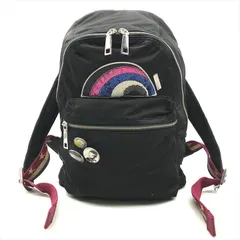 良品 MARC JACOBS マークジェイコブス ナイロン リュック バックパック ブラック k1799