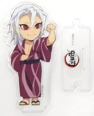 【中古】アクリルスタンド・アクリルパネル 宇髄天元(浴衣) 「鬼滅の刃 無限列車編・遊郭編 キャラクター絵巻カフェ in ufotable Cafe×マチ★アソビCAFE 描き下ろしみにきゃら繋がるランダムアクリルスタンドB(遊郭編)」