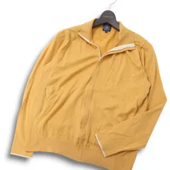 J.PRESS ジェイプレス 通年 ウール混★ スタンドカラー ジップ ニット ブルゾン ジャケット Sz.M メンズ
