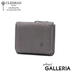 クレドラン 財布 三つ折り財布 レディース CLEDRAN お財布 ブランド 大人 本革 牛革 革 おしゃれ 女性 かわいい 水玉 ドット柄 三つ折り 日本製 小銭入れ コンパクト LIMA DOT TRIFOLD WALLET CL-3891のサムネイル