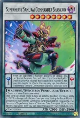 【中古】遊戯王 CYAC-EN040[SR]：Superheavy Samurai Commander Shanawo/超重神将シャナ-O
