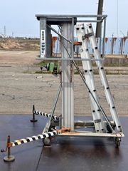 高所作業台 ハシゴリフト 手押し 伸縮 梯子 TL65-3