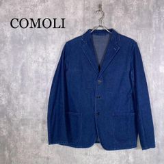 値下げ不可25AW comoliコットンネルジャケットロイヤルブルーsize2