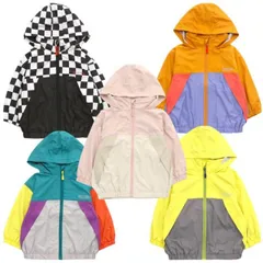 F.O.KIDS フード収納可能 ウインドブレーカー 子供服 春 ジャンパー おしゃれ 子ども ジャケット アウター 薄手 羽織 保育園 幼稚園