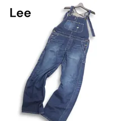 Lee リー 40254 通年 USED加工★ デニム オーバーオール サロペット ジーンズ Sz.L メンズ
