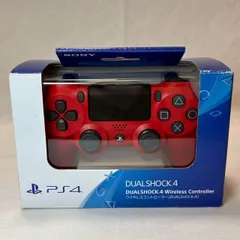 【✨美品・動作確認済✨】PS4/DUALSHOCK/4/レッド/CUH-ZCT2J/箱付き/No.1106