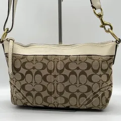 【良品】COACH シグネチャー ハンドバッグ トートバッグ ポシェット
