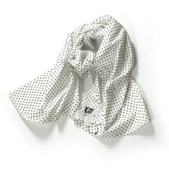 【新品】 ENGINEERED GARMENTS ／ エンジニアドガーメンツ　ストール アメリカ製 コットン 綿 ドット 水玉 ｜ オールシーズン