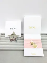 Dior ノベルティ ゴールド チャーム ストラップ ブレスレット 5箱セット クリスチャンディオール チャーム ブレスレット GP ゴールド
