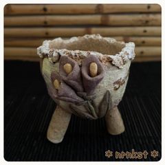 No.31 ❁韓国より直輸入❁ 中鉢1点2000円＊組合せ自由＊2点目より送料一律700円＊高級＊韓国鉢＊作家＊一点物 オリジナル作品＊多肉植物＊プレゼントにもぜひ＊