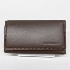 ☆1214　BURBERRY　5連 キーケース　茶