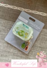 【即納在庫】上海ディズニー公式グッズ  でWonderful Life shop 海外限定 上海ディズニーランド   ディズニーダッフィー＆フレンズキャラクター 煌びやかで高級感あるAirPods Pro(第2世代)用 ケース チェーン付き