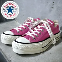 新品 CONVERSE コンバース emmi CANVAS ALL STAR J OX 日本製 Made in japan キャンバスコットン ローカット スニーカー シューズ 24cm レディース 普段使い タウンユース カジュアル ピンク系