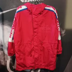 LACOSTE(ラコステ) レッド フード ウインドブレーカー ブルゾン