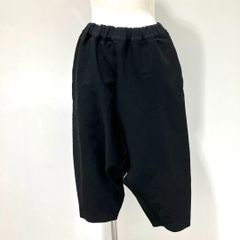 RK-P004 コムデギャルソン コムデギャルソン COMME des GARCONS COMME des GARCONS エステル縮絨 サルエルペンギンパンツ 黒 XSサイズ 2023年S/S