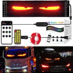 1品のみデビル　アイ　LED 悪魔の眼　10.25センチ×35センチ　2枚セット 豪奢な アイ デビル LED 2枚セット 10.25センチ×35センチ 悪魔の