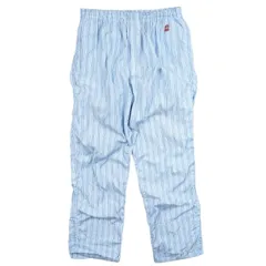 21ss アンダーカバー ザ シェパード UNDERCOVER the Shepherd ストライプ柄 パッカリング イージーパンツ ロゴ 羊 ワッペン US1A4501-1 ボトムス サイズ3 ブルー 青 メンズ /♪8のサムネイル