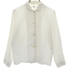 ワイズ 長袖 シャツ 白 Y's レディース 古着 【240328】 メール便可