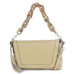 【GIANNI CHIARINI / ジャンニキアリーニ】バッグ アフリカ ハンドバッグ 2way ショルダーバッグ ピスタチオ (BS8376 GRN BAMBOO) 22AW [新品] [訳あり]