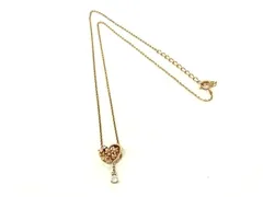 WISP ウィスプ ディズニー コラボ ミニーマウス SV925  3WAY ハート ネックレス ペンダント アクセサリー ピンクゴールド系 DI4572