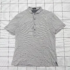 ◇ ⊂ ジョゼフ オム シンプル系 半袖 半袖ポロシャツ サイズ48 グレー系 メンズ E  【1508060016638】のサムネイル