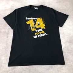 PORT and COMPANY ポートアンドカンパニー Tシャツ 半袖 古着 USED Vintage ヴィンテージ アメカジ 両面プリント 英字 シニア 2014 ペイント