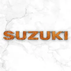 SUZUKI スズキ リアエンブレム ステッカー 艶あり茶木目 Jimny ジムニー JimnySIERRA ジムニーシエラ ⚫︎JB23 ⚫︎JB64 ⚫︎JB43 ⚫︎JB74