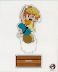 【中古】アクリルスタンド・アクリルパネル 我妻善逸 「鬼滅の刃×ufotable Cafe/マチ★アソビCAFE マウンテンアクティビティイベント2023 ランダムアクリルスタンドB」