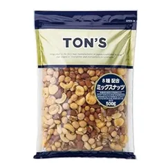 東洋ナッツ ミックスナッツ 500g アーモンド カシューナッツ クルミ ブラジルナッツ おやつ