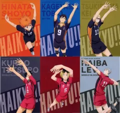【中古】クリアポスター 全6種セット A3クリアポスター 「一番くじ 劇場版ハイキュー!! ゴミ捨て場の決戦」 F賞