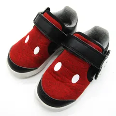 アディダス スリッポン スニーカー ディズニーコラボ 靴 シューズ キッズ女の子用 黒 キッズ 男の子用 14サイズ ブラック adidas 【中古】