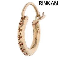 クロムハーツ  22K HOOP TFL SML ゴールドピアス メンズ