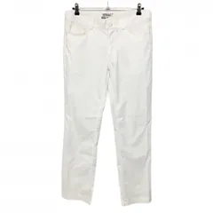 ナイキゴルフ パンツ 白 ストライプ地模様 メンズ XL ゴルフウェア NIKE