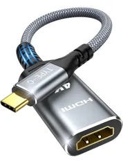 ★Highwings USB C - HDMI 変換アダプタ 4K@60Hz HDMI Type-C 変換アダプター type-c hdmi変換 タイプC HDMI 変換コネクター [Thunderbolt 3 / 4] hdmi スマホ 変換ケーブル