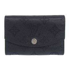 【本物保証】 ルイヴィトン LOUIS VUITTON モノグラム マヒナ ポルトモネ アナエ M64049 コインケース ノワール 小銭入れ パンチング