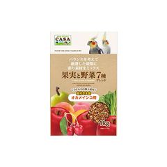 マルカン CASA 果実と野菜7種ブレンド オカメインコ用 1kg