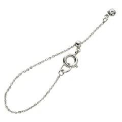 【A：シルバー×フリーサイズ】[Cream dot. クリームドット公式] ネックレス レディース  2タイプ アジャスター アジャスターチェーン 長さ調整 スライドボール式 長さ出し 一粒ビジュー パール 大人 上品 エレガント シンプル 